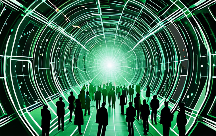 디지털 공유지의 정의와 유형 - **Prompt 1: The Abundant Digital Commons - A Global Tapestry of Knowledge and Creation**
    "A vibr...